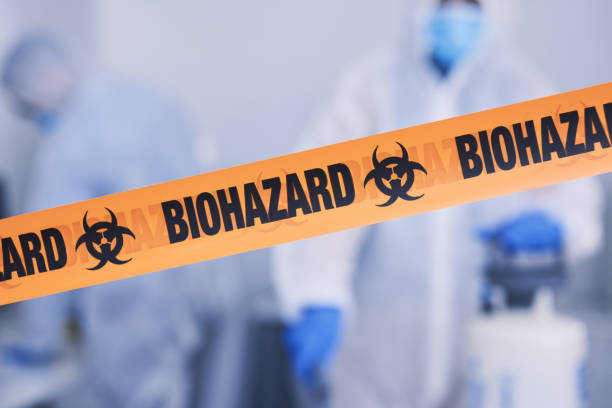 Professional Biohazard Cleanup technician working in Adel, IA
